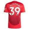 Nogometni Dres Manchester United McTominay 39 Domaći 24/25